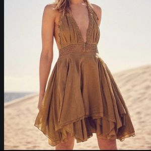 Free People Show Off backless Festival dress, XS